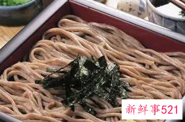 荞麦面的功效与作用及营养价值