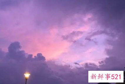 梦到很美的天空