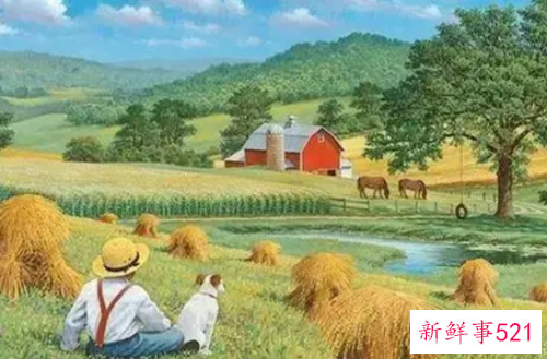 晒农村生活的说说