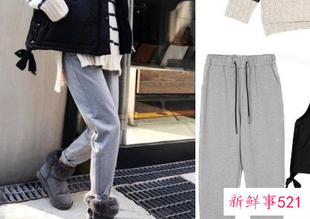 冬天大衣或羽绒服的搭配