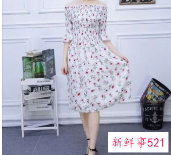 一字肩连衣裙外面穿什么外套