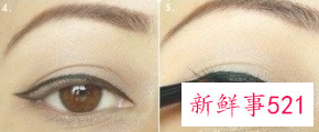 怎么画眼线轻松变成电眼妹子