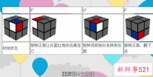 魔方教程公式口诀七步手魔人