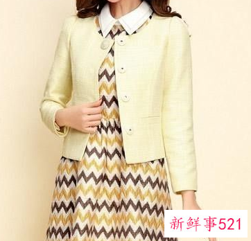 一字肩连衣裙外面穿什么外套