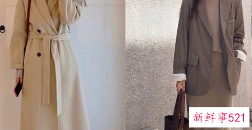 冬天大衣或羽绒服的搭配