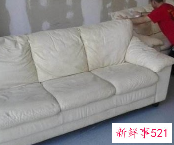 白皮沙发发黄怎么办