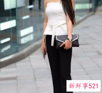 直筒长裤搭配什么上衣