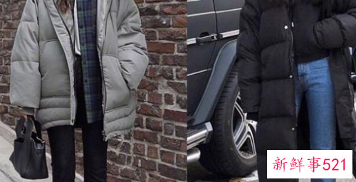 冬天大衣或羽绒服的搭配