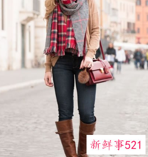 美到目不暇接的层次穿搭