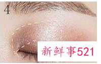 新手化妆者怎么画眼影