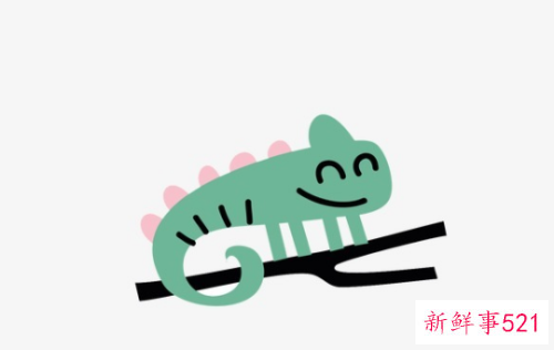 梦见红色的变色龙