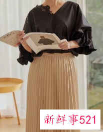 中年女士的半身冬裙