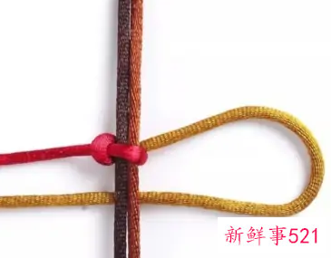 手链编织教程红绳