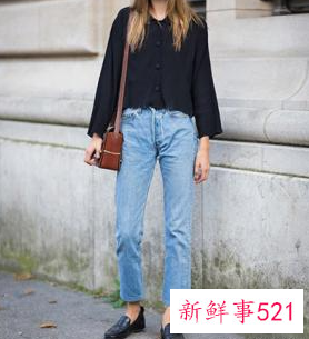 穿小皮鞋怎么搭配