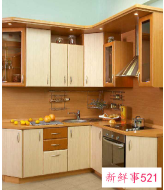 时尚前卫的不规则橱柜设计