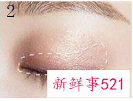 新手化妆者怎么画眼影