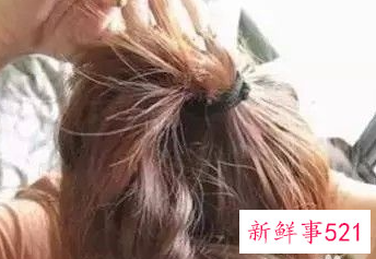 显脸瘦的发型简单扎法