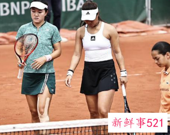 中国金花3人挺进法网女双16强