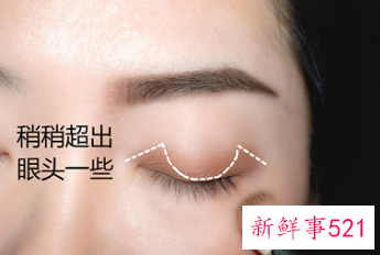 一步一步教画眼影