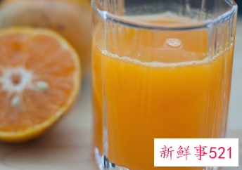 橙子汁的功效与作用