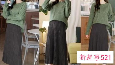 针织半身长裙搭配什么外套