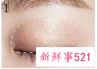 新手化妆者怎么画眼影