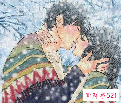 情侣之间吻落何处最高明