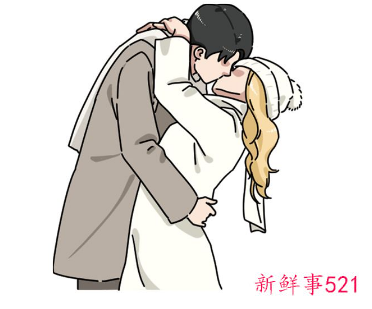 情侣之间吻落何处最高明