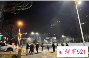 青海地震前1秒出现地光现象