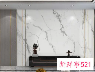 岩板和石材做背景墙哪个好