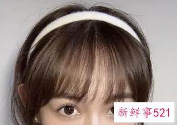 学生刘海的各种款式