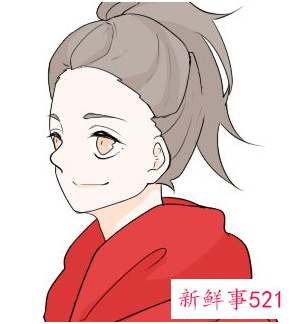 显脸瘦的发型简单扎法