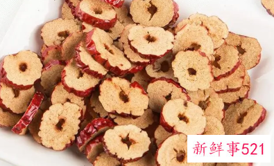 关于脆红枣片的功效与作用