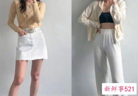 黑色白点点裤配什么上衣女