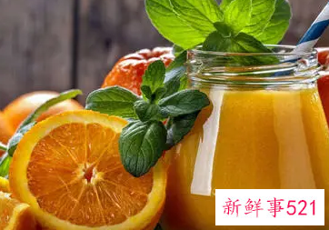 橙子汁的功效与作用