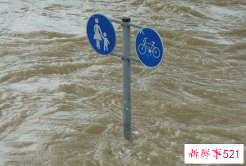 梦见走过被水淹的路