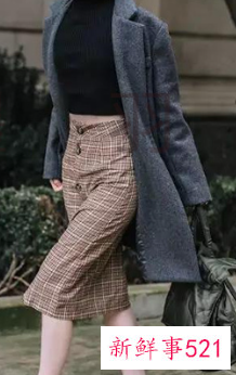 冬天穿裙子配什么外套好看