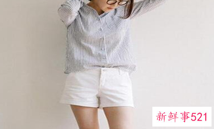 白色短裤配什么颜色上衣
