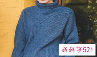 圆领毛衣如何穿搭