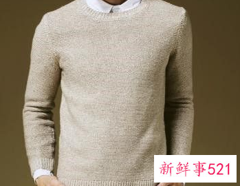 圆领毛衣如何穿搭