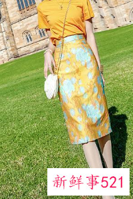 中年女士的半身冬裙