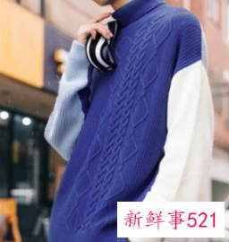 男生蓝色搭配什么颜色好看