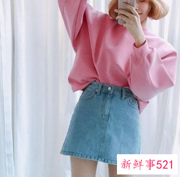 不喜欢穿粉色的女生