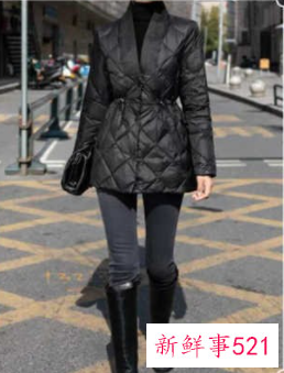 上身胖适合穿什么样的羽绒服