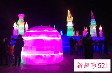 春节习俗之赏冰灯