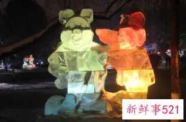 春节习俗之赏冰灯