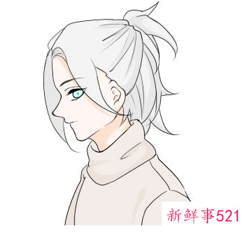 显脸瘦的发型简单扎法