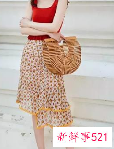 夏季半身裙配什么上衣