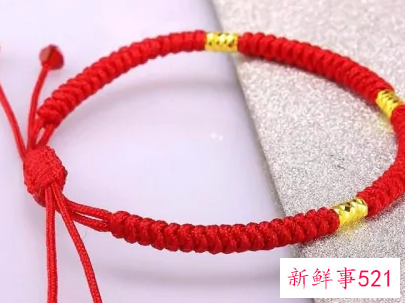 手链编织教程红绳