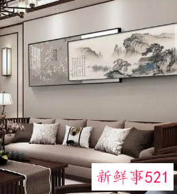 客厅沙发背景墙画